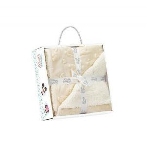 Manta Interbaby Disney Gravada Bege