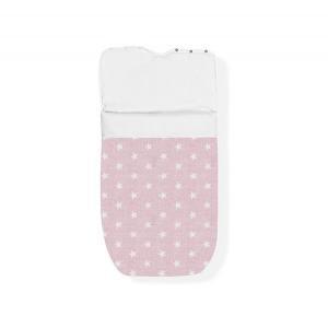 Saco Dormir Interbaby Estrelas Rosa
