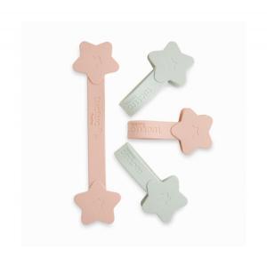 Fitas Magnéticas Para Fraldas Tuc Tuc Branco/Rosa