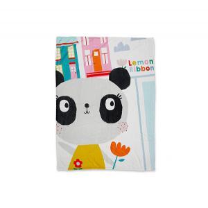 Manta Lemon Ribbon Panda 100 x 135cm