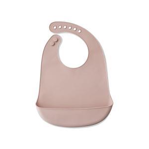 Babete Interbaby Silicone Rosa