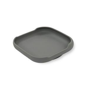 Prato Interbaby Silicone C/ Ventosa Cinza