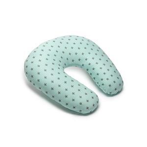 Almofada Amamentação Interbaby 65 x 65cm Estrelas Verde