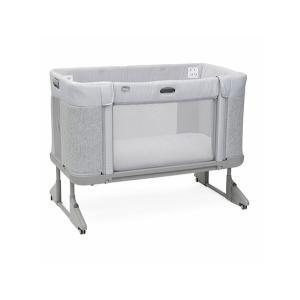 Berço Next2Me Chicco Forever Ash Grey Cross Coll