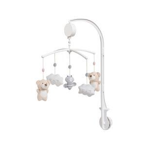 Carrossel Mobile Musical Interbaby Urso Cinza