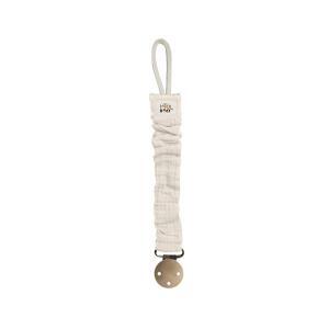 Fita Chupeta Interbaby Tecido Musselina Bege