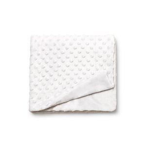 Manta Bolhas Interbaby 80 x 110cm Coralina Branca