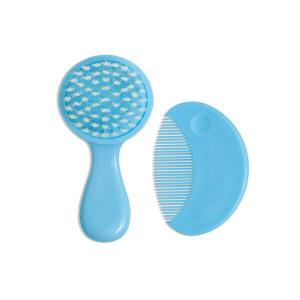 Conjunto Pente + Escova Interbaby Azul