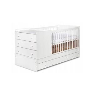 Cama Conversível Twinko Kompakt 3 em 1 Branco