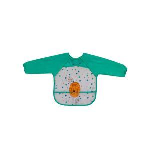 Babete Manga Interbaby Verde Leão
