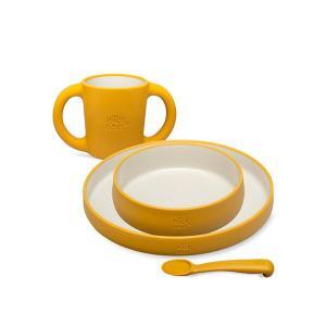 Conjunto Louça Aprendizagem Interbaby Amarelo