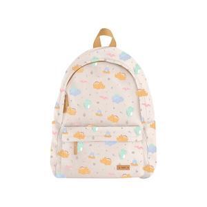 Mochila Infantil Saro Happy Dinos Mostarda