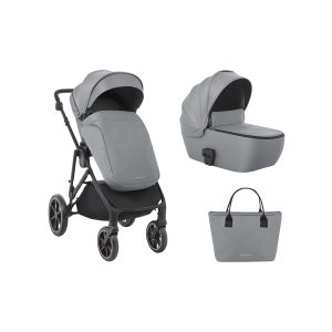 Duo Kikkaboo Thea 2024 2 em 1 Com Alcofa Cinzento