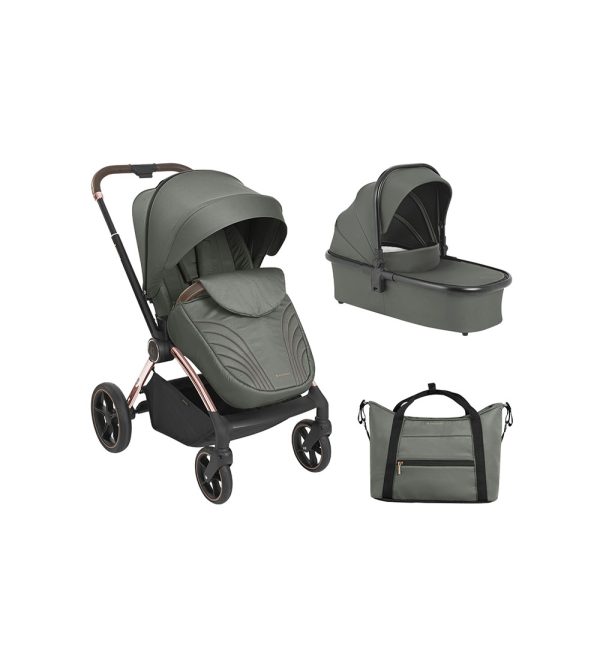 Duo Kikkaboo Kara 2 em 1 Com Alcofa Verde Militar