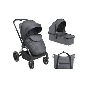 Duo Kikkaboo Kara 2 em 1 Com Alcofa Cinzento