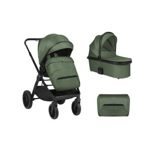 Duo Kikkaboo Tiffany 2 em 1 Com Alcofa Verde Militar 2024
