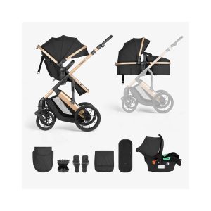 Trio Kikkaboo 3 em 1 Darling Preto 2024