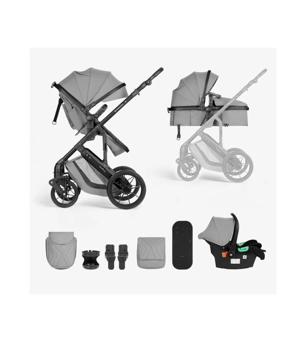 Trio Kikkaboo 3 em 1 Darling Cinzento Claro 2024