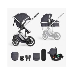 Trio Kikkaboo 3 em 1 Darling Cinzento Escuro 2024