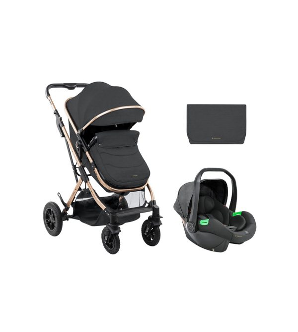 Trio Kikkaboo 3 em 1 Kaia Cinza Escuro 2024