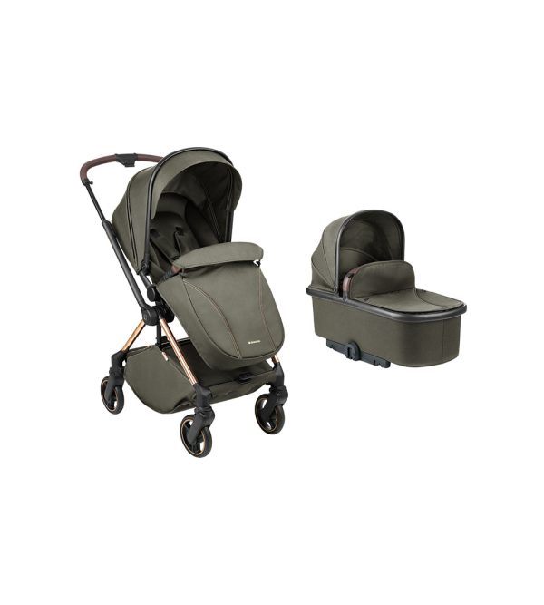 Duo Kikaboo Lanah 2 em 1 Com Alcofa Verde Militar