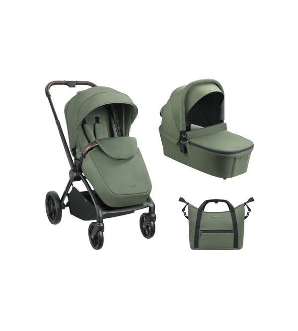 Duo Kikkaboo Kara 2 em 1 Com Alcofa Verde Militar 2025
