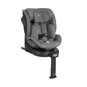 Cadeira Auto Kikkaboo i-Twist Cinza Escuro