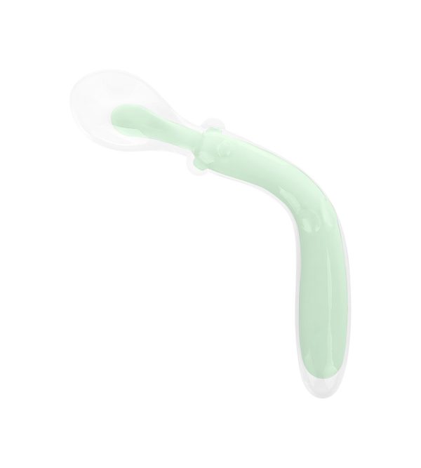 Colher Aprendizagem Flexível Kikkaboo Menta