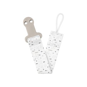 Fita Clip Chupeta Kikkaboo Savanna Bege