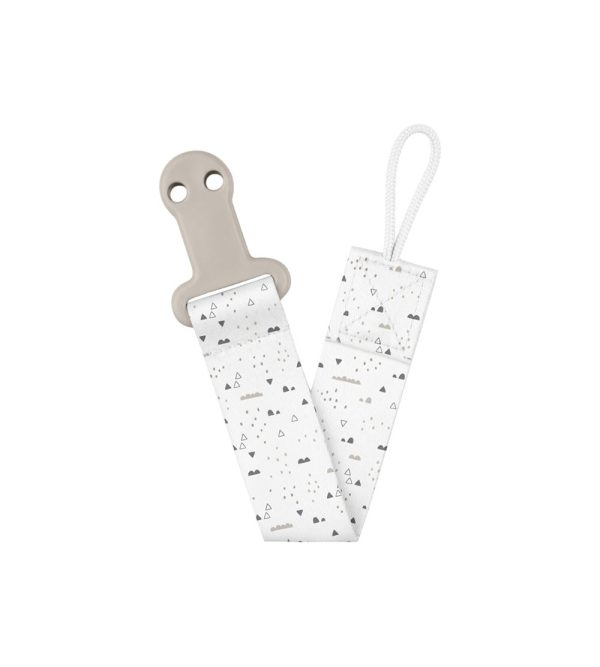 Fita Clip Chupeta Kikkaboo Savanna Bege