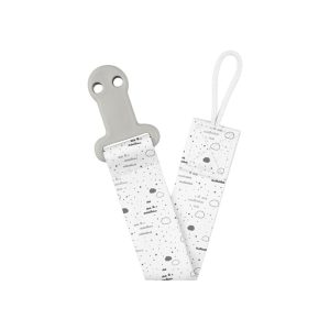 Fita Clip Chupeta Kikkaboo Savanna Cinza