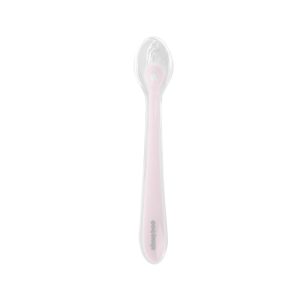 Colher Silicone Com Estojo Kikkaboo Rosa