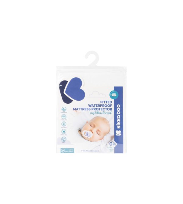 Protetor Colchão Antibacteriano Kikkaboo 60 x 120cm