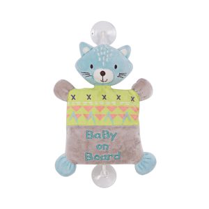 Peluche Bebé a Bordo Kikkaboo Gato