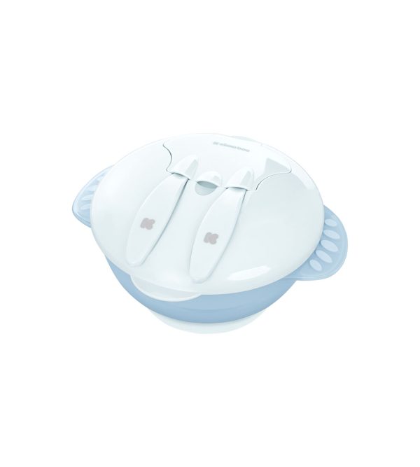 Taça 4 em 1 Kikkaboo Feed Me Up Azul