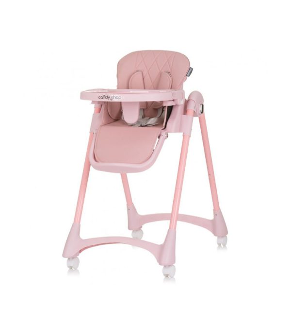 Cadeira Refeição Chipolino Candy Shop Flamingo