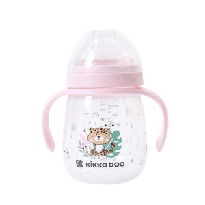 Copo Tetina Silicone Kikkaboo Savanna Rosa