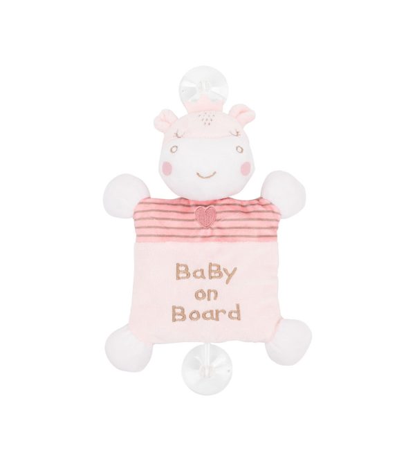 Peluche Bebé a Bordo Kikkaboo Hippo Dreams