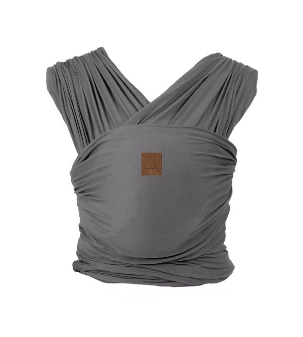 Pano Tecido Kikkaboo Isla Cinza Escuro