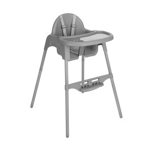 Cadeira Refeição Kikkaboo Jammy 2 em 1 Cinza