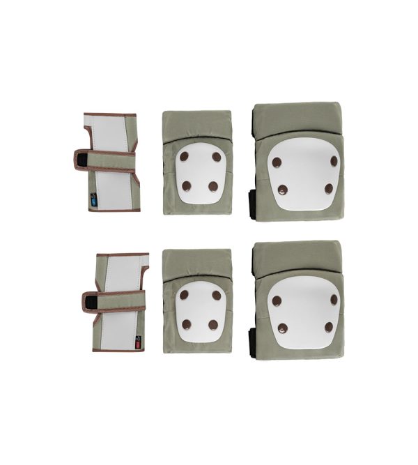 Proteção Joelhos e Cotovelos Kikkaboo Verde Militar