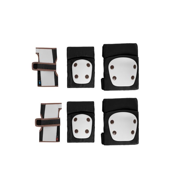 Proteção Joelhos e Cotovelos Kikkaboo Preto