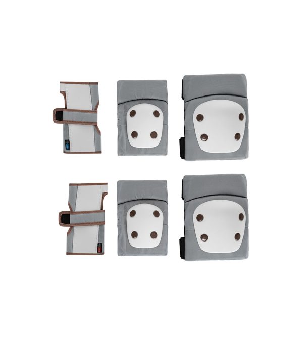 Proteção Joelhos e Cotovelos Kikkaboo Cinzento