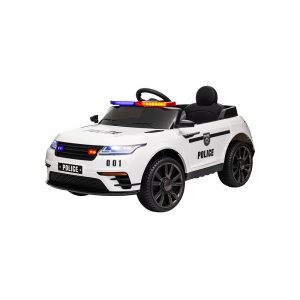 Carro Elétrico SUV Polícia 12V Branco