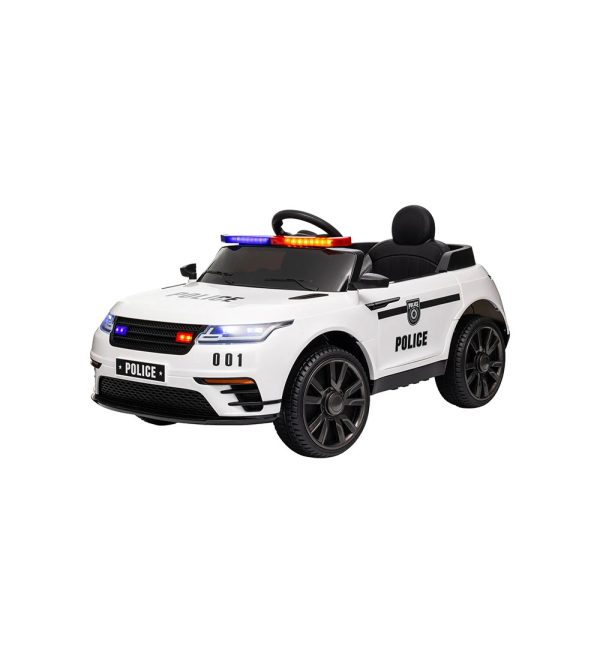 Carro Elétrico SUV Polícia 12V Branco