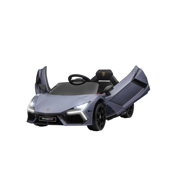 Carro Elétrico Lamborghini Revuelto 12V Cinzento