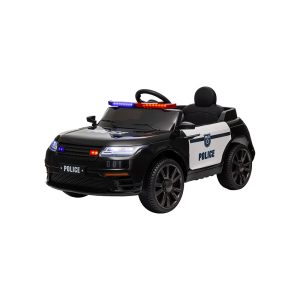 Carro Elétrico SUV Polícia 12V Preto
