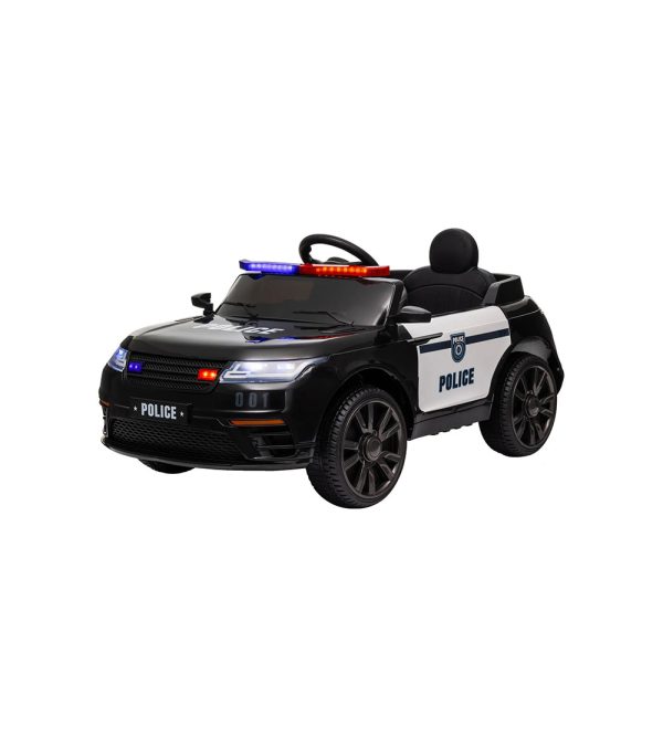 Carro Elétrico SUV Polícia 12V Preto