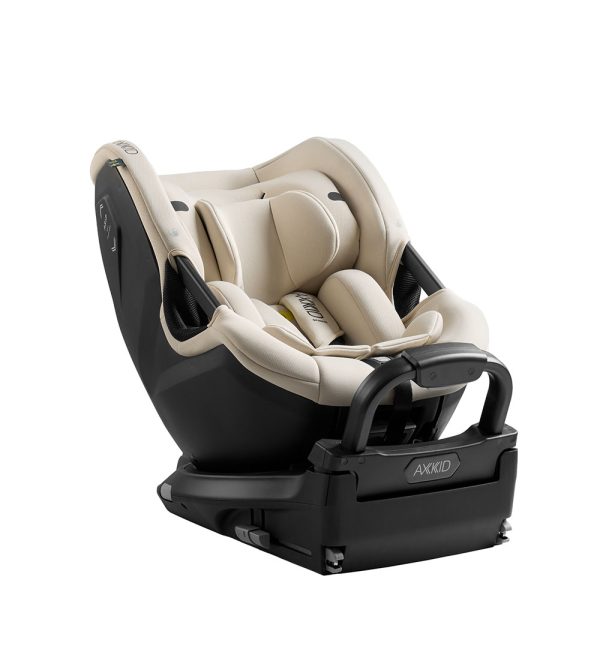 Cadeira Auto Axkid Spinkid 2 40-105cm Beachgrass Beige