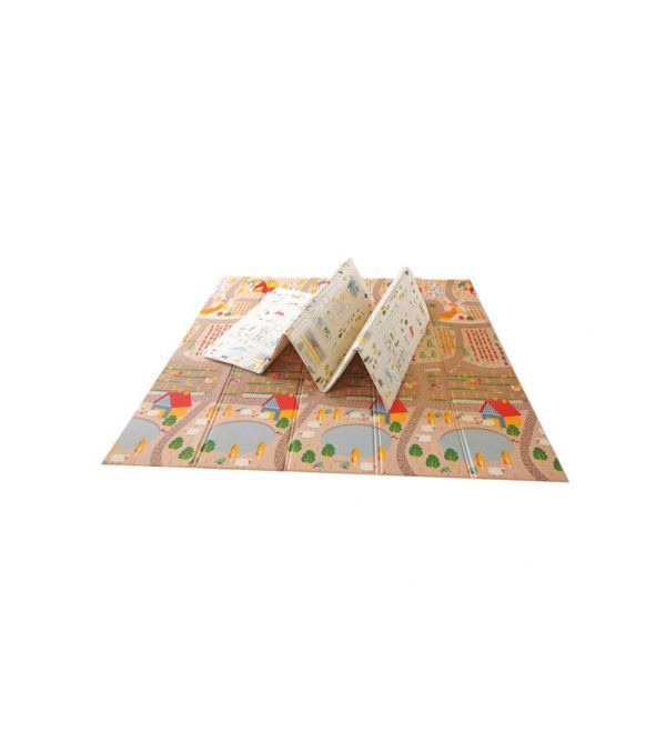 Tapete Atividades Asalvo 200 x 180cm Fazenda - Cidade